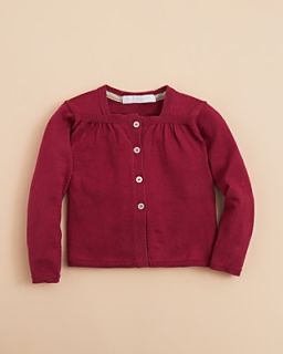 Burberry Infant Girls Fleur Knitted Cardigan   Sizes 3 24 Months