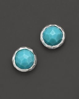 Ippolita Sterling Silver Stud Earrings In Turquoise