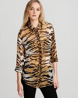 equipment blouse tiger stripe signature price $ 228 00 color natural