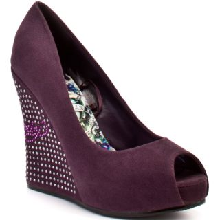 veva wedge heel purple ed hardy $ 79 99 $ 63 99
