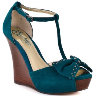 Carriage   Teal Suede, Seychelles, $83.99