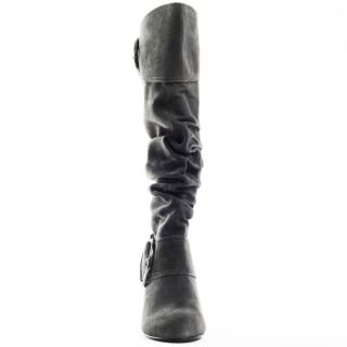 Ring Suede Boot   Grey, Naughty Monkey, $98.99,