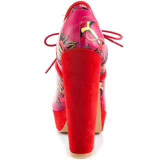 Iron Fists Multi Color Love Me Now Lace Up Plat   Pink for 49.99