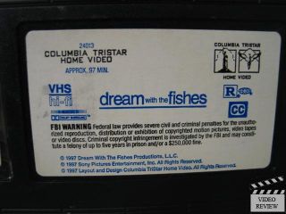 Fishes VHS David Arquette Kathryn Erbe Brad Hunt 043396240131
