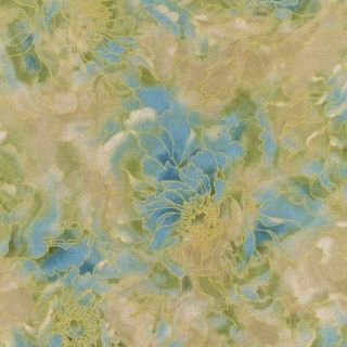 Kaufman Imperial Collection 8 Metallic Accents 12557 Spring by The
