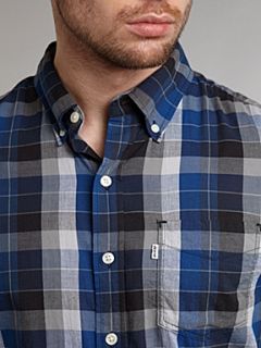 Levis Classic checked shirt Blue   