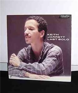 Keith Jarrett Laserdisc Last Solo 1984 Tokyo Live LD