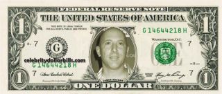 Tool Maynard James Keenan Celebrity Dollar Bill Uncirculated Mint US