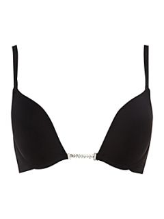 Ultimo Miracle Frontless Plunge Bra A D Black   