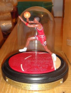 Michael Jordan Chicago Bulls Upper Deck Lift Off Figurine Limited