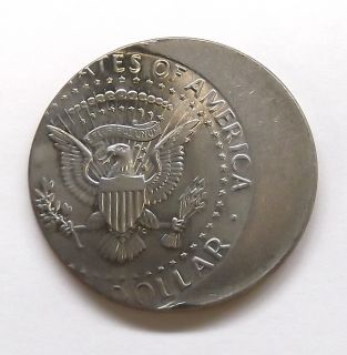 Kennedy Half Dollar Unc Error Coin Large Off Center Strike O/C JFK Die