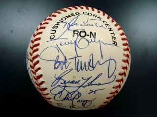 San Diego Padres Team Signed Baseball w Tony Gwynn Ken Caminiti