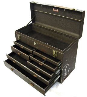 Kennedy 520 Metal Machinist 7 Drawer Tool Chest Box