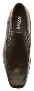 Kenneth Cole Reactions Mens Brown Shoes Key Note Slipon
