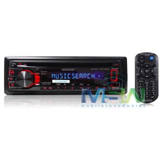 Kenwood® KDC 252U In Dash Car CD//WMA Stereo Receiver w/ Front USB