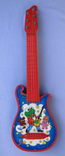 Kermit The Frog Guitar 1986 Henson Product It Plays