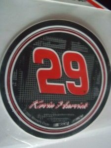 NASCAR Kevin Harvick 29 3 PC Decal Race Car Sticker