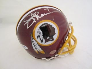 Joe Theismann Signed Mini Helmet Washington Redskins PSA DNA