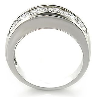 Elegant Princess Cut Ring 2 7 Ct CZ Wedding Band Ring Size 7