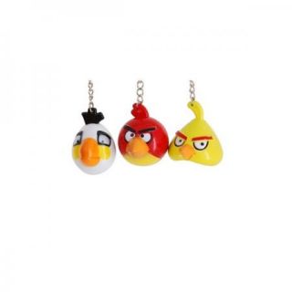 BIRDS 6 key rings cell phone strap lanyard KEYCHAINS backpack ring