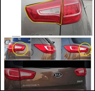 For 11 12 Kia Sportage R OEM Rear Trunk Left Right Tail Lights Lamp 2p