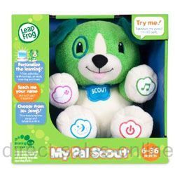 LeapFrog 19156 Children Kids My Green Puppy PAL Scout Toy New