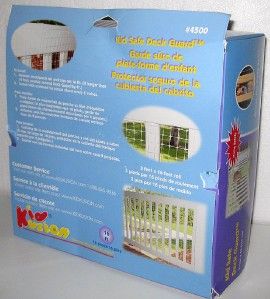 This listing is for a brand new KidKusion Kid Safe Deck Guard. Product