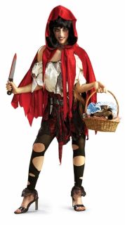 Little Dead Riding Hood Adult Red Costume Extra Small
