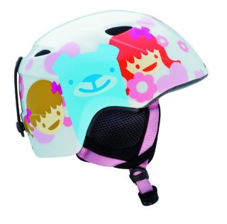 Giro Slingshot White Happy Girl Kids Snowboard Ski Helmet Child Youth