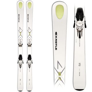 Kastle LX 82 Skis with K12 CTI Bindings 2012 172cm New