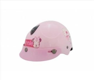 Disney Minnie Kids Motor Bike Helmet Pink