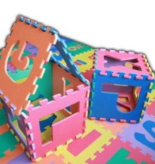 Alphabet Puzzle Interlocking Eva Foam Floor Play Mat Baby Kids