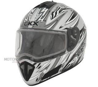 Helmet Full Face Small Kimpex CKX RR700 Blizzard Silver