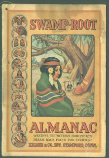 Swamp Root Almanac Kilmer Co 1943