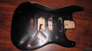 Fender Road Worn 50s Strat Body Black Relic