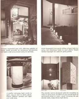 1963 Mid Century Modern Lighting Your Home Design Book