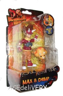 Dinosaur King Max Chomp Poseable Action Figures New