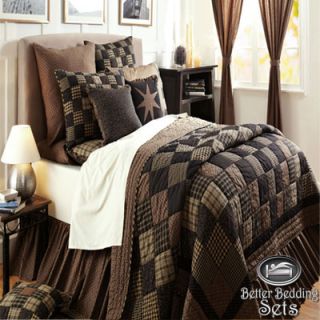Patchwork Twin Queen Cal King Size Quilt Oversized Bedding Set