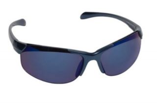 Real Kids Shades Blade Sunglasses Blue Shiny Metallic Frame 7 12