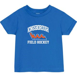 Kingsborough Community College Wave Royal Blue Toddler Kids Field