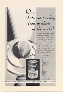 1930 Campbells Tomato Soup One of The Outstanding Food Products of
