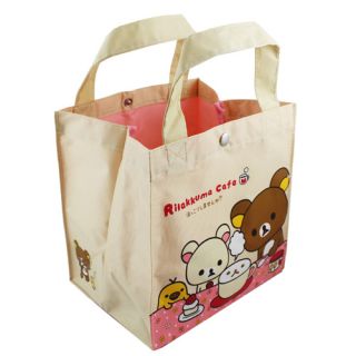San x Rilakkuma Bento Lunch Bag Tote Handbag