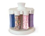 New Kitchen Art Cake Decorating Caddy Candy Carousel W