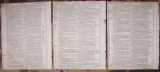 1613 King James Quarto Roman Letter Bible Leaves Exodus Psalms Daniel