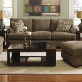 Klaussner Furniture Vaughn Sofa Bonrad Bark 74600s