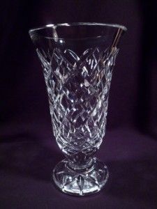 Waterford Cut Crystal Kinsale Vase Glass