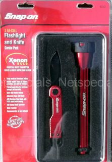 On Multi Tool Xenon Flashlight Stainless Steel Knife Gift Set Tin Box