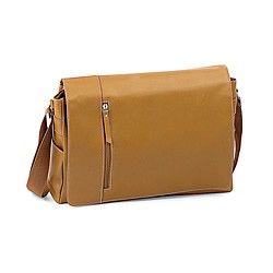 New Kluge Tan Leather Messenger Bag