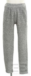Isabel Morant Etoile Heather Gray Pleated Knit Pants Size 0