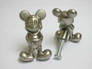 05 Mickey Mouse Cabinet Door Metal Knobs